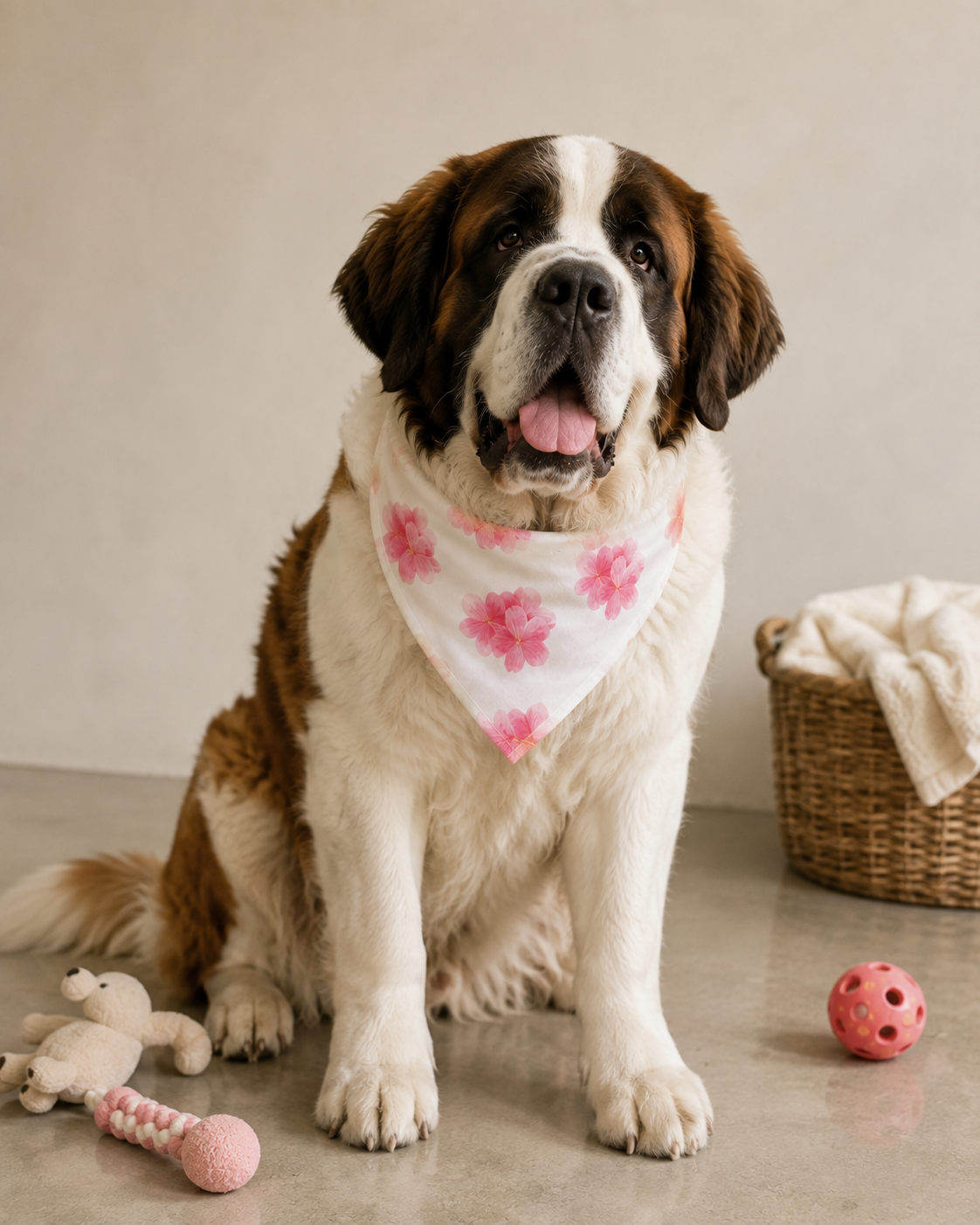 Cherry Blossom Pet Bandana - Bow Collection